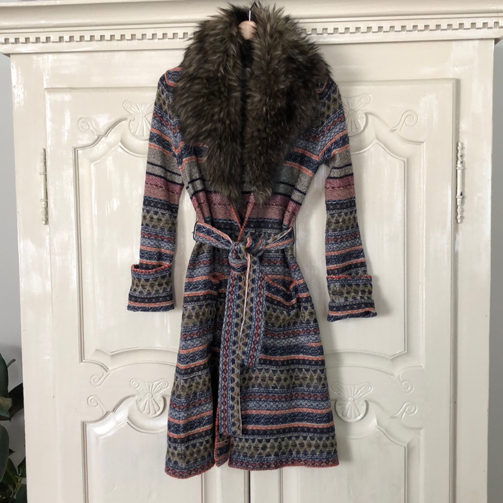 Anthropologie Sweater Coat